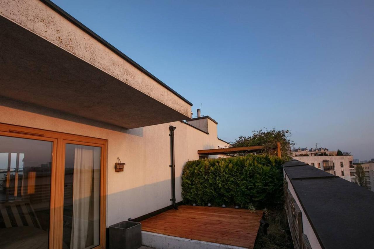 Dwupoziomowy, Rodzinny Apartament. Ochrona, Garaz. Warszawa Exteriör bild