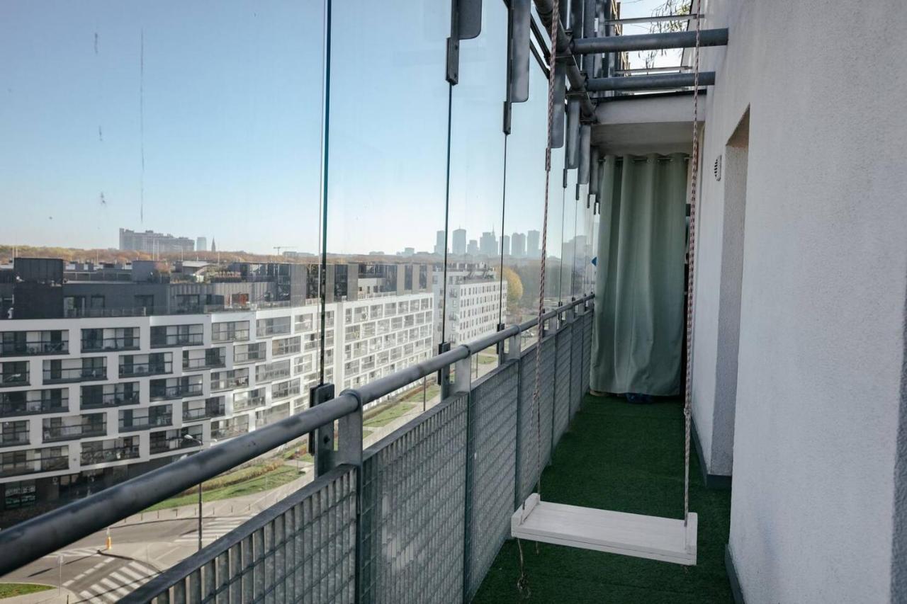 Dwupoziomowy, Rodzinny Apartament. Ochrona, Garaz. Warszawa Exteriör bild