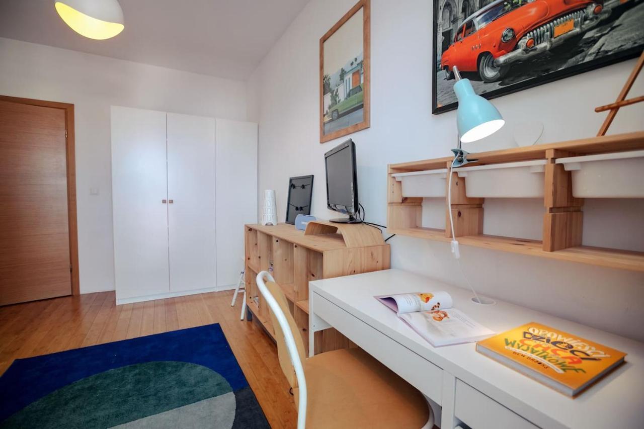 Dwupoziomowy, Rodzinny Apartament. Ochrona, Garaz. Warszawa Exteriör bild