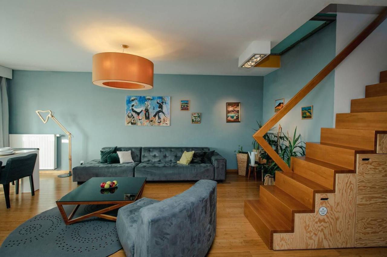 Dwupoziomowy, Rodzinny Apartament. Ochrona, Garaz. Warszawa Exteriör bild