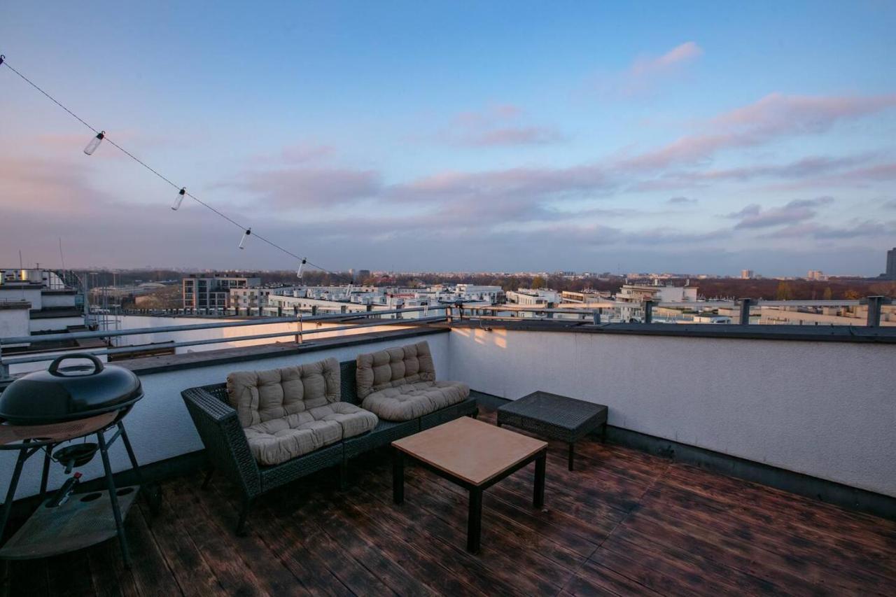 Dwupoziomowy, Rodzinny Apartament. Ochrona, Garaz. Warszawa Exteriör bild