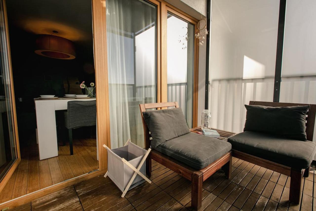 Dwupoziomowy, Rodzinny Apartament. Ochrona, Garaz. Warszawa Exteriör bild