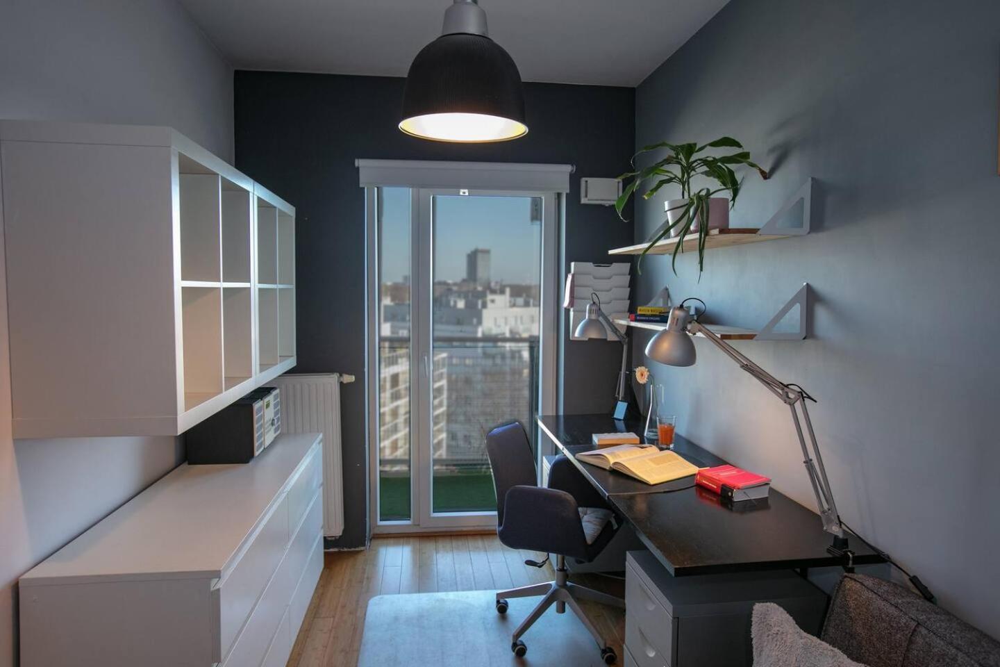 Dwupoziomowy, Rodzinny Apartament. Ochrona, Garaz. Warszawa Exteriör bild